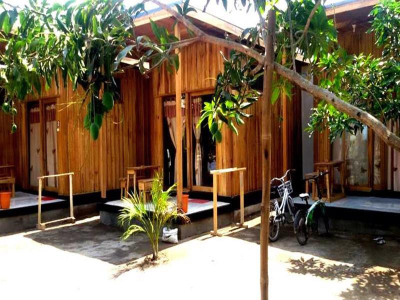 Beach Box Bungalow Gili Trawangan Dış mekan fotoğraf